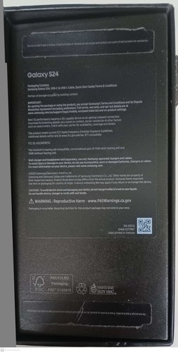 Original Samsung Empty Box Galaxy S23 PLAVENDER (No accessories) - 第 2/3 張圖片