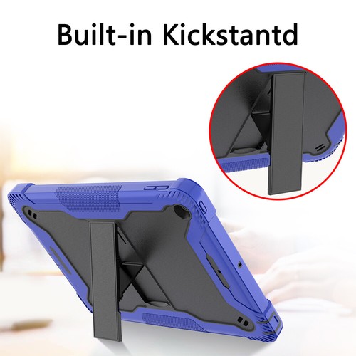 For iPad 8th/7th Gen 10.2 inch, iPad Pro 11" Shockproof Rubber Stand Case Cover - Picture 19 of 52