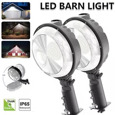 600W LED Barn Yard Street Outdoor Security Light Dusk to Dawn Flood Light NEW
