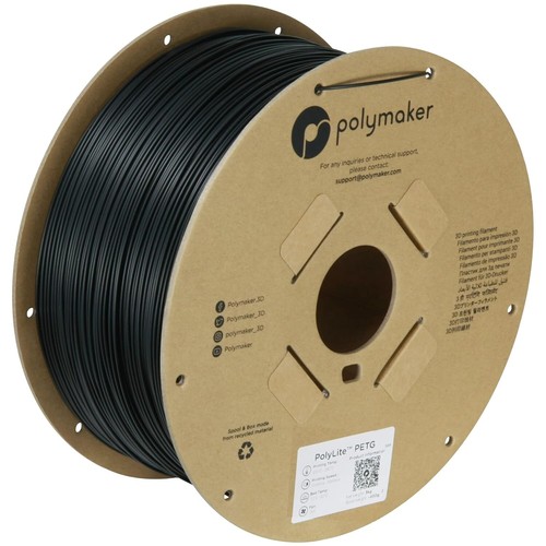 3 kg PolyLite PETG Filament 1,75 mm schwarz - verwicklungsfreie & feuchtigkeitsbeständige Verpackung - Bild 3 von 9