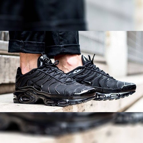 Nike TN Air Max Plus Requin Noir Hommes Sportif 41 42 43 44 45 Basket | eBay