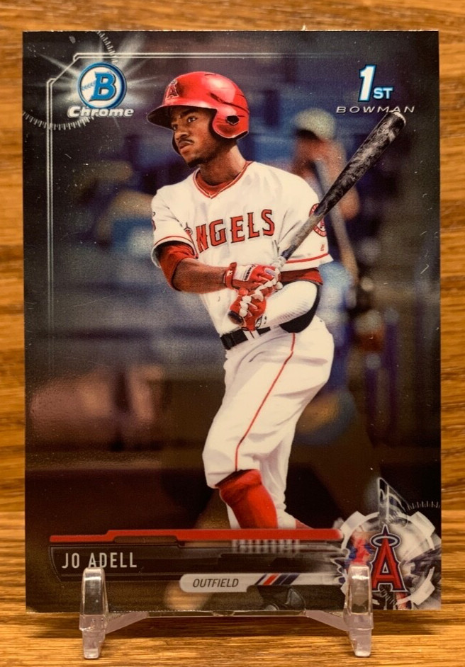 JO ADELL 1st Bowman | 2017 Bowman Chrome Draft Los Angeles ANGELS BDC-95