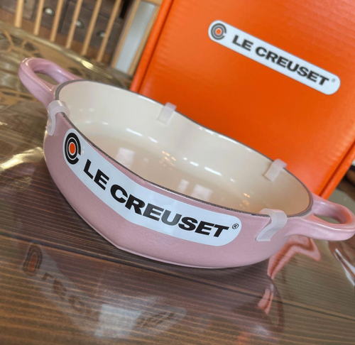 Plato Le Creuset Cocotte D'amour azúcar rosa 20 cm 1,0 L poco profundo en forma de corazón - Imagen 3 de 7