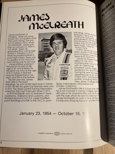 1977 Bobby Ball 150 Indy Car Race Program, Phoenix, Al Unser Cover - Picture 8 of 12