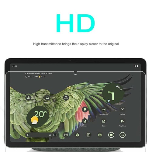2PCS Google Pixel Tablet 10.95 Inch 2023 Tempered Glass Cover Screen Protector - Picture 4 of 9