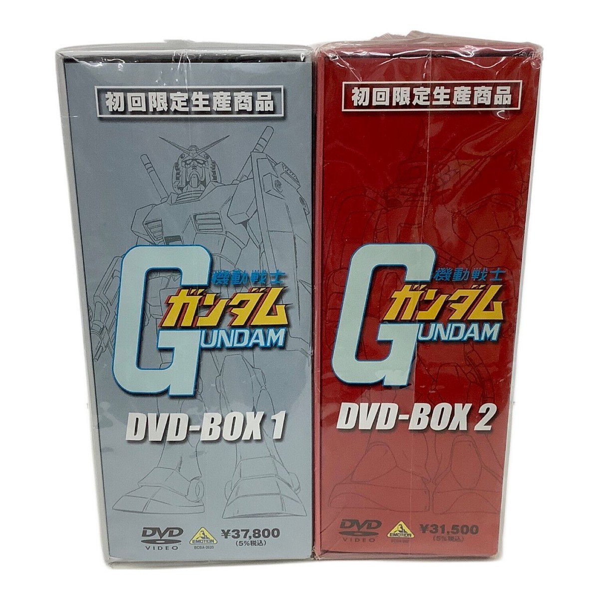 Mint Mobile Suit Gundam DVD-BOX 1 & 2 Set JAPAN Mint Mobile Suit Gundam DVD-BOX 1 & 2 Set JAPAN