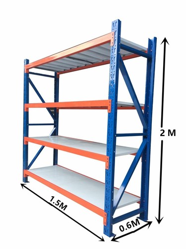 1.5M Length Warehouse Racks Storage Steel Shelving Garage Shelf Racking Shelves - Picture 5 of 11