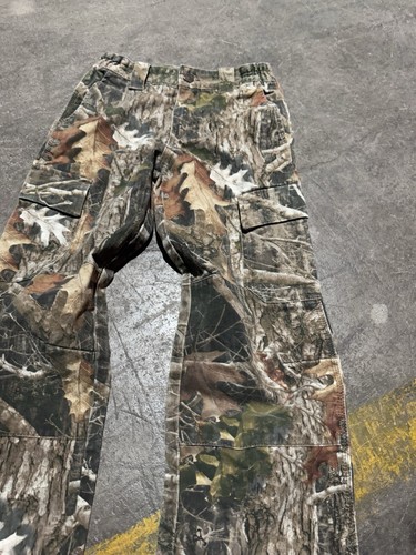 Red Head Pants Youth BoysBrown Camouflage Cargo Pockets Silent Hide Hunting - Picture 2 of 9