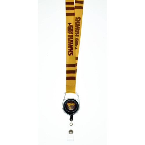 Team AFL Footy Lanyard Detachable Keyring Retractable Cord ID Holder - Picture 8 of 18