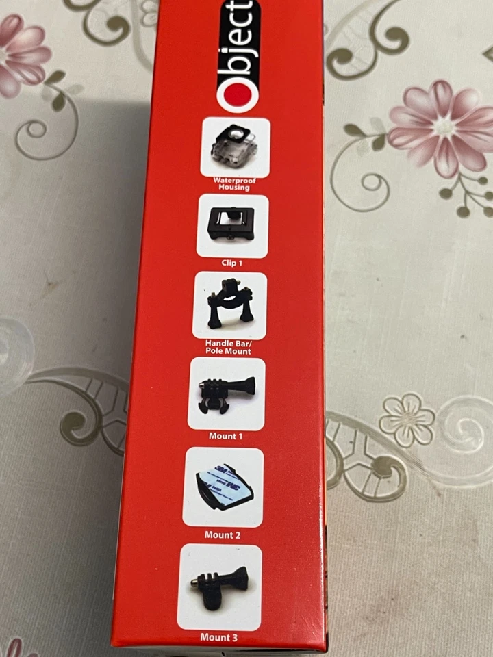 OBJECT ACTION SPORTS CAMERA 2.0 INCH LCD, 1080P, WATERPROOF BLACK - Image 2 of 4