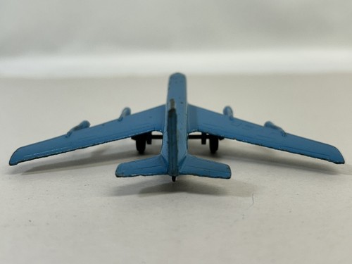 Vintage 1950s Midgetoy Blue Air Force 707 USAF Die Cast Aircraft Rockford IL USA - Picture 4 of 12