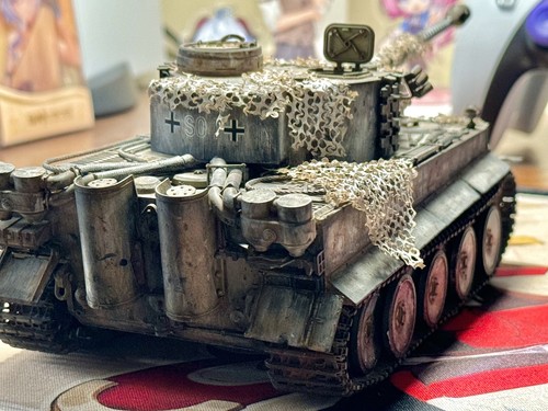 1/35 Wittmann Tiger I Tank S04 IN3 Red 217 Killing Circle Markings Water Decal - Picture 3 of 5