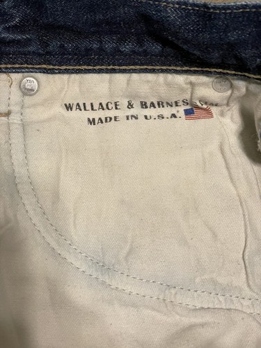 Wallace and Barnes by J.Crew Japanese Selvedge Denim Jeans Men’s Size 30x30 - Picture 14 of 15