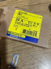 QOU120 SQUARE D 1 POLE 20AMP 120-240V CIRCUIT BREAKER