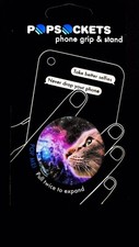 Authentic PopSockets Cat Kitty Nebula Galaxy PopSocket Pop Socket Phone Holder