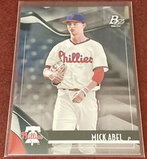 2021 Bowman Platinum Mick Abel TOP-59 Philadelphia Phillies