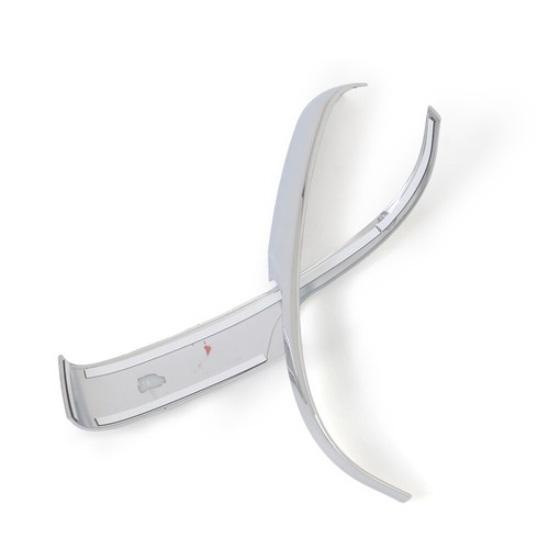 Chrome Side Rearview Mirror Strips Cover Trim For Toyota Prado J150 2014-2019 - Picture 3 of 6