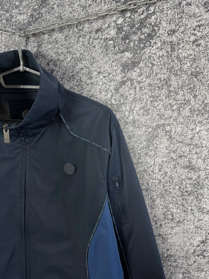Chaqueta cortavientos Volkswagen Racing para hombre cremallera completa talla M Foto 2 de 4