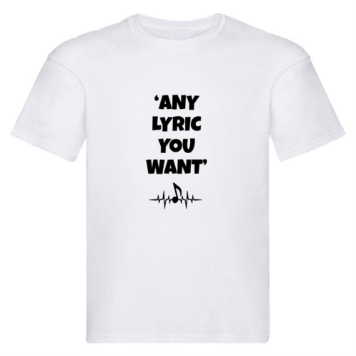 Judas @ Priest@ KID'S tshirt tee shirt t LYRIC gift custom LYRICS - Afbeelding 1 van 5