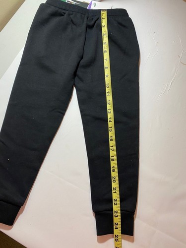 PUMA youth fleece jogger size XS (5-6) NWT Black - Picture 7 of 8