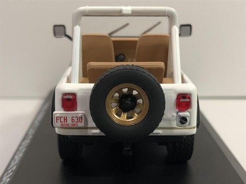 Dukes of Hazzard Dixie 1979 Jeep CJ-7 Golden Eagle 1:43 Greenlight 86572 - Picture 4 of 7
