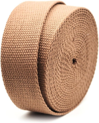 CRAFTMEMORE 1.5 Inches Heavy Cotton Webbing - Plain Weave Straps for Arts and Cr