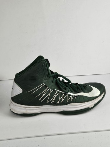 Nike Hyperdunk Verde/Blanco Talla 15 Top Alto 2012 Tenis Zapatos - Imagen 5 de 8