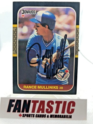Toronto Blue Jays IP Signed Baseball Card YOU PICK - In Person Autograph (auto) - Picture 174 of 213
