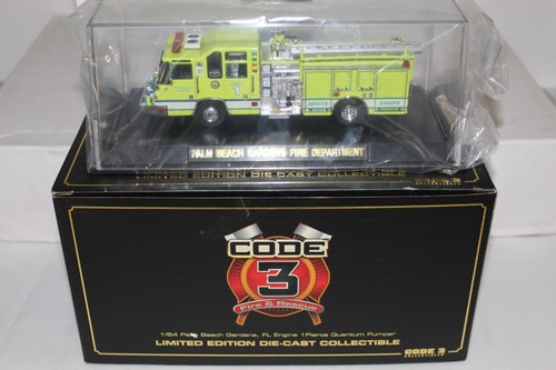 CODICE 3 OGGETTI DA COLLEZIONE Palm Beach Gardens, FL. Pierce antincendio motore quantico 1