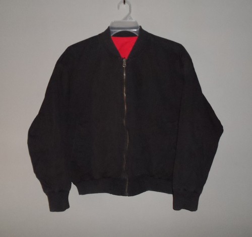 Vintage Marlboro Reversible Red Black Zip Up Jacket Adult Small S 1990s 90s - Picture 3 of 9