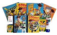 Image of Toy Story Back To School Bundle Folders Notebooks Crayola Woody Buzz Jesse