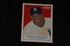 ROBINSON CANO 2006 BOWMAN HERITAGE CERTIFIED AUTH GAME USED BAT CARD YANKEES