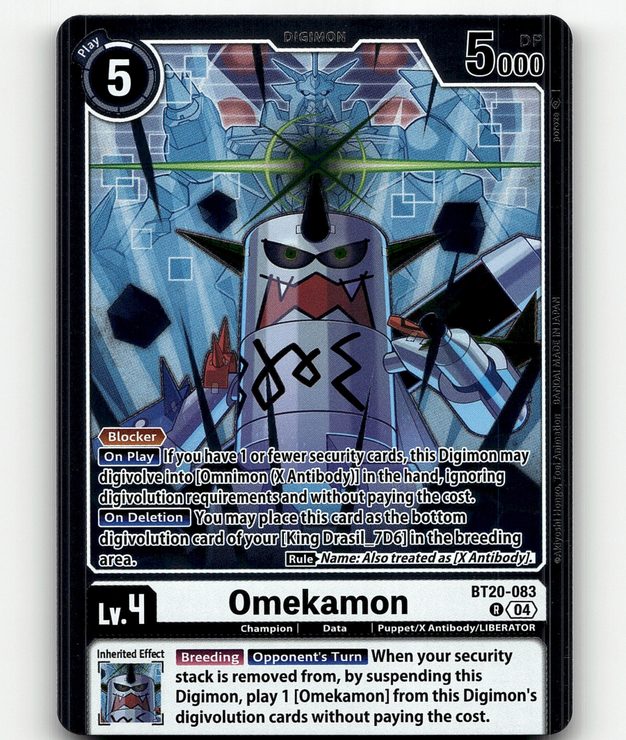 Digimon CCG Omekamon - Release Special Booster 2.5 | eBay
