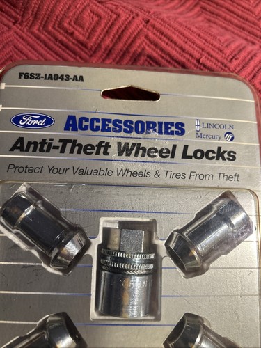Ford Escape Lincoln MKZ Ranger Anti-Theft Wheel Lock Lug Nut Kit F6SZ-1A043-AA - Bild 3 von 24