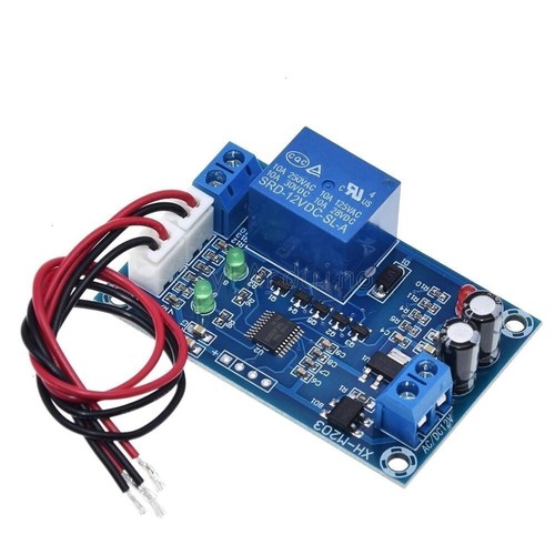 NUOVO AC/DC 12V Relè Completo Automatico Regolatore Livello Acqua Pompa Interruttore Modulo - Foto 3 di 6