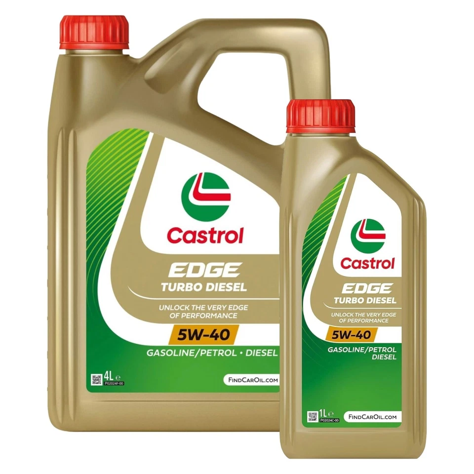 Kit Tagliando Completo Castrol 4 Filtri + 5L 5W40 Edge TD VW Golf V 1.9 2.0 Tdi - Imagen 2 de 4