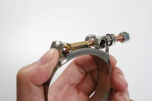 T-Bolt Stainless Clamps For Car Hose Pipe Plumbing 3.39-3.7inch / 86-94mm 2pcs - Picture 4 of 7