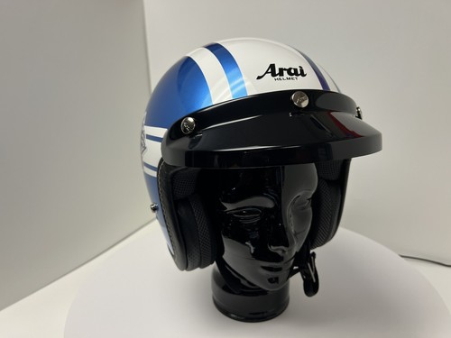 Fast Johnny Arai Large Size Classic-V Open Face Street Motorcycle Helmet - Picture 4 of 12