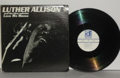 LUTHER ALLISON Love Me Mama LP Delmark Records Vinyl PLAYS WELL Chicago Blues - Picture 1 of 3