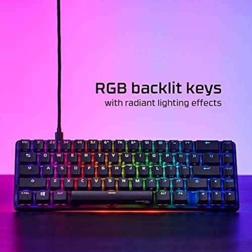 HyperX Alloy Origins 65 - Mechanische Gaming Tastatur - Kompakt 65% Formfaktor - Bild 5 von 8
