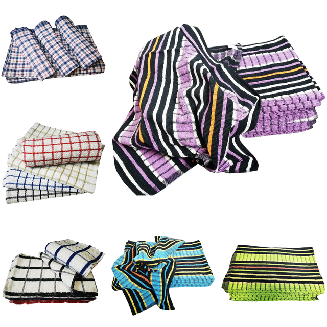 100% Cotton Terry Tea Towels