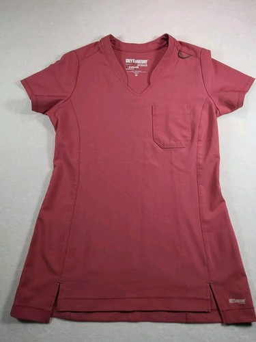 Grey's Anatomy Evolve Scrub Top Women's X-Small XS Pink