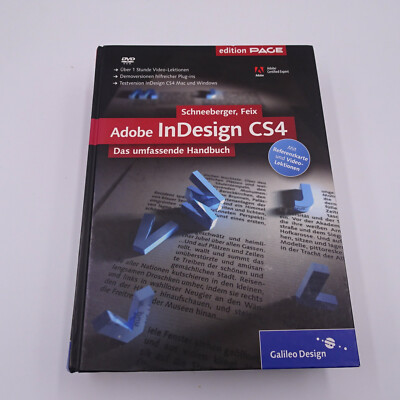 Adobe InDesign CS4 Das umfassende Handbuch Buch Gebunden mit CD