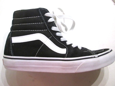 Vans Sk8-Hi ブラック/ホワイト Vans Sk8-Hi Skate (Black/White)