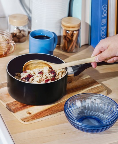 1.5Qt Saucepan Collection, Black - Picture 2 of 3