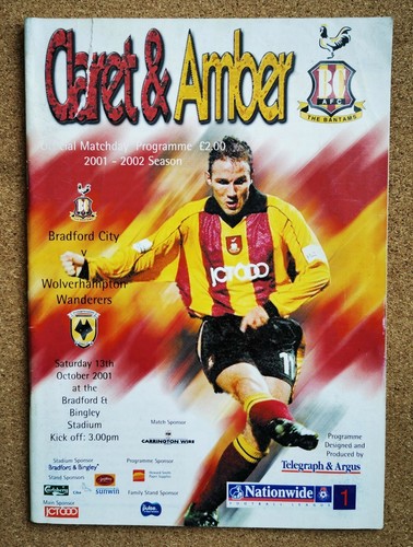 Programme Bradford City Football Club Valley Parade Programmes Various Opponents - Picture 133 of 151