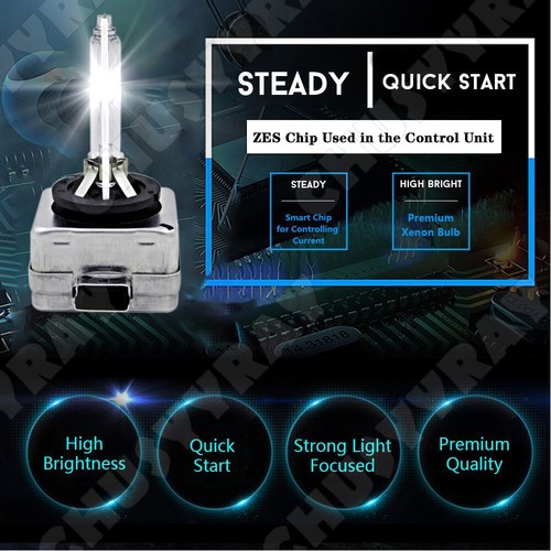 2X D3S Front HID Headlight Bulb High/Low Beam Fit For Ford F150 2013-2014 6000K - Bild 2 von 11