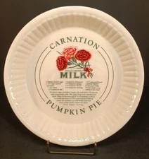 Carnation Milk Pie Dish with Pumpkin Pie Recipe