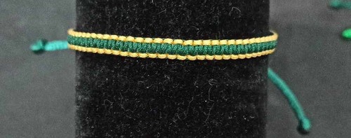 Men Women Woven Bracelet Adjustable Friendship Unisex Gift Knot Cord Macrame - Picture 163 of 238