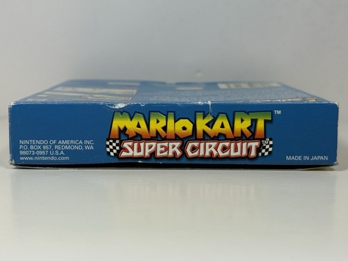 Mario Kart Super Circuit GameBoy Advance Complete w/ Manual CIB Player’s Choice - Picture 7 of 15